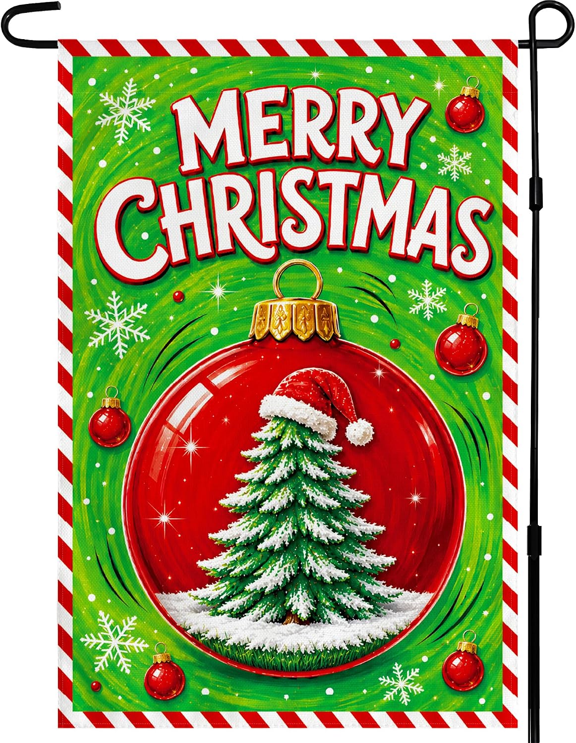 Christmas Decorations Outdoor - Merry Christmas Ornament Garden Flag