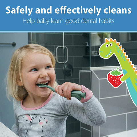 Dr. Brown's Infant-to-Toddler Toothbrush and Toothpaste Set, Giraffe