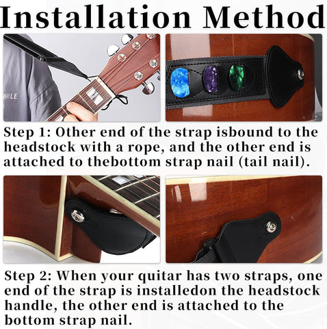 Guitar Strap,Acoustic Electric Guitar,Available for All Guitars