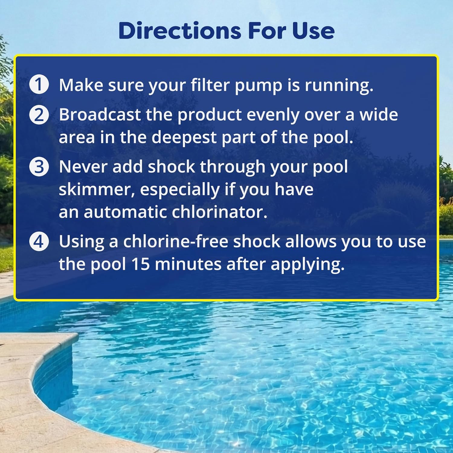 In The Swim Chlorine-Free Shock and Chlorine Tablets Exra Large Bundle