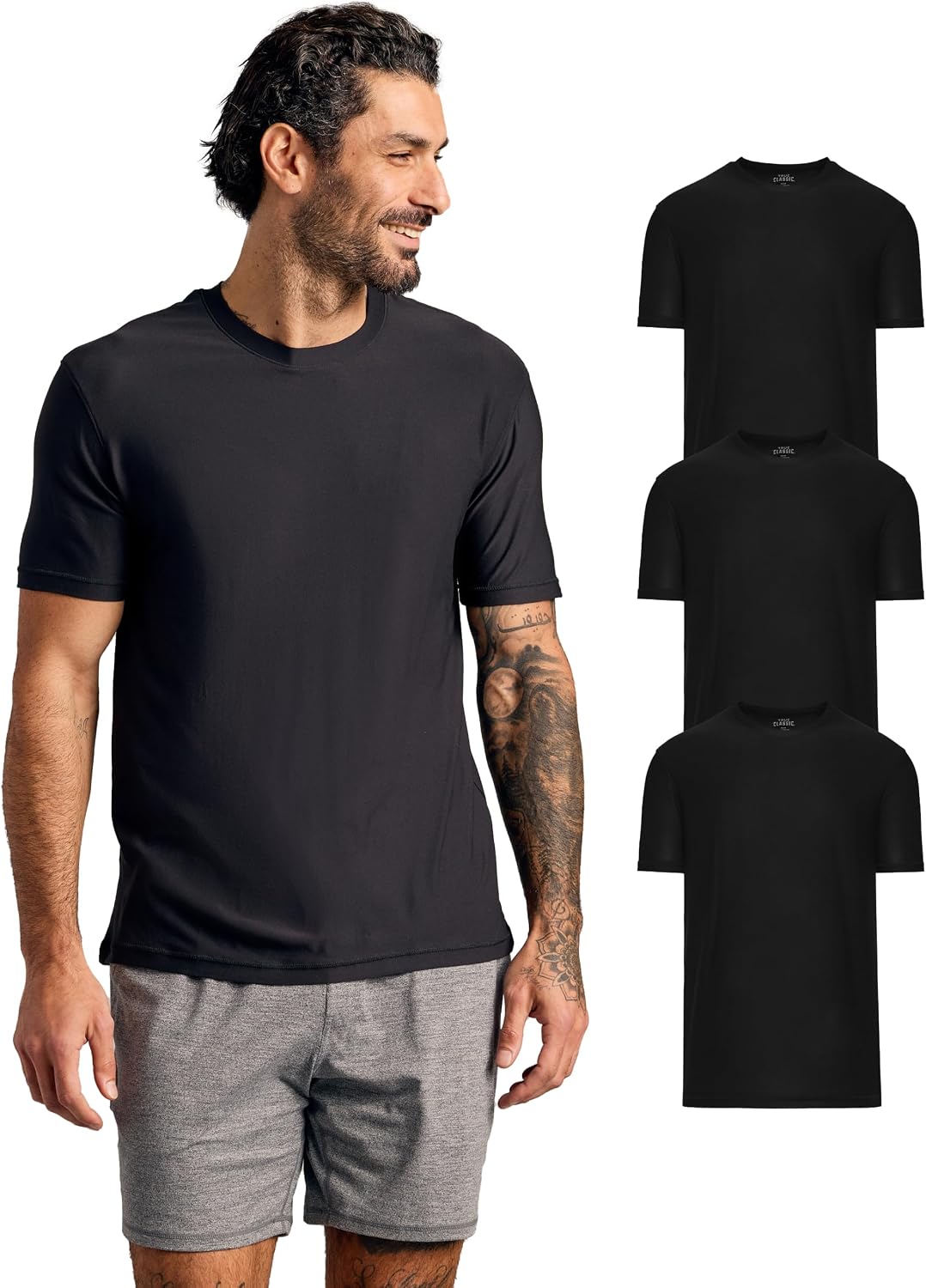 True Classic Mens Workout Shirts