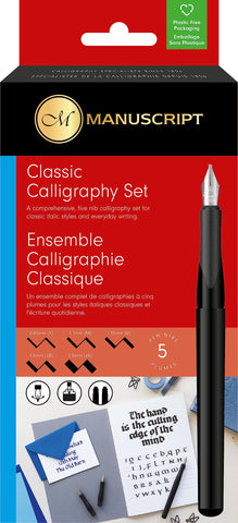 Manuscript Calligraphy Fountain Pen - Classic Set