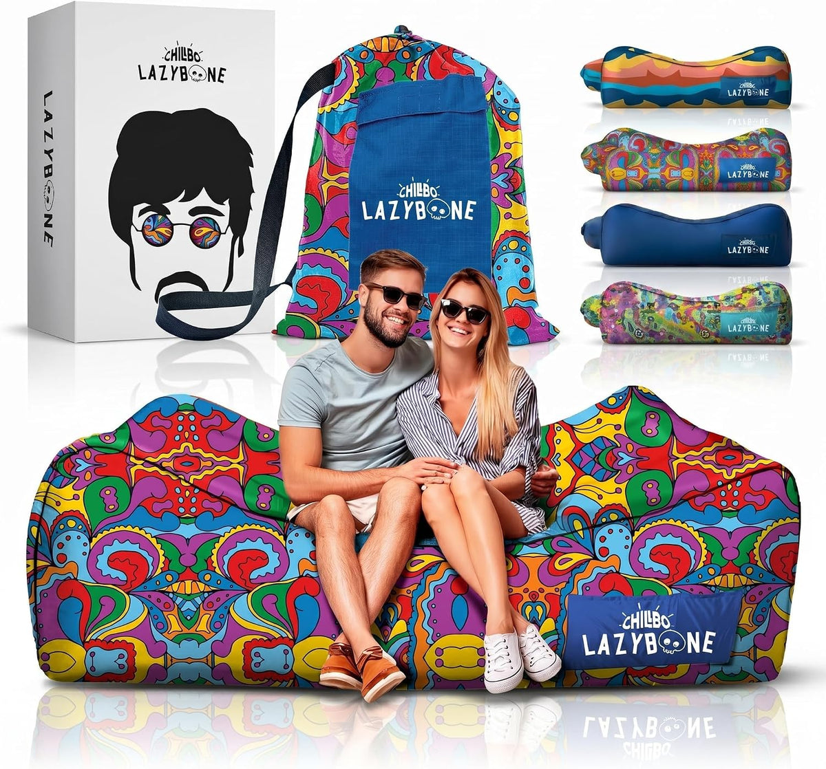 Chillbo Inflatable Loungers, Inflatable Couch for Camping, air Couch