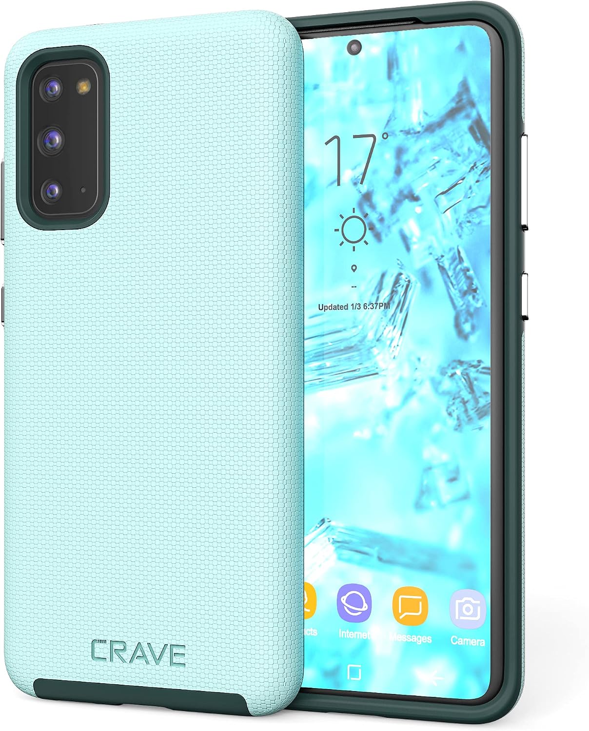 Crave Dual Guard for Samsung Galaxy S21 Case - Black