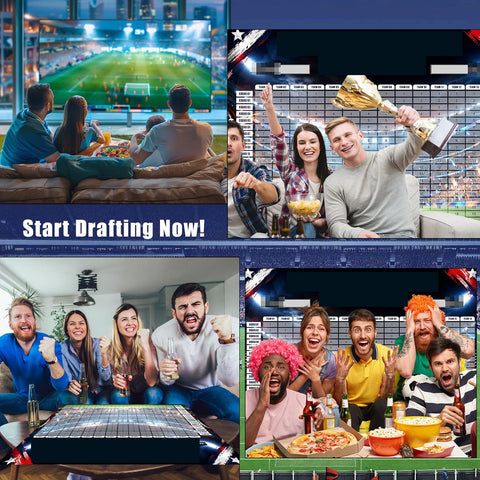 ROPODE Fantas Football Draf Board Kit 2026-2027
