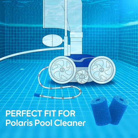 for Polaris Pool Cleaner Parts,12 Pack Sweep Hose Tail Scrubbers
