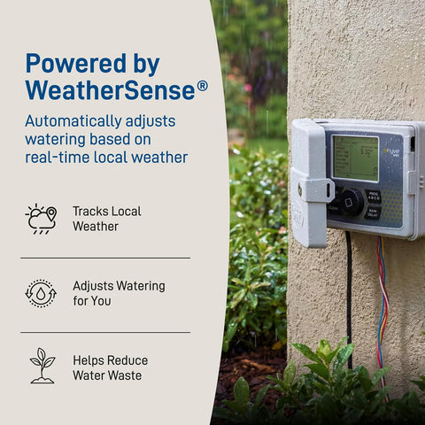 Orbit B-hyve Smart Indoor/Outdoor Sprinkler Controller - 12-Zone - App Controlled Smart Controller with Custom Irrigation Schedules - Weatherproof Multi-Zone Sprinkler System - 57950