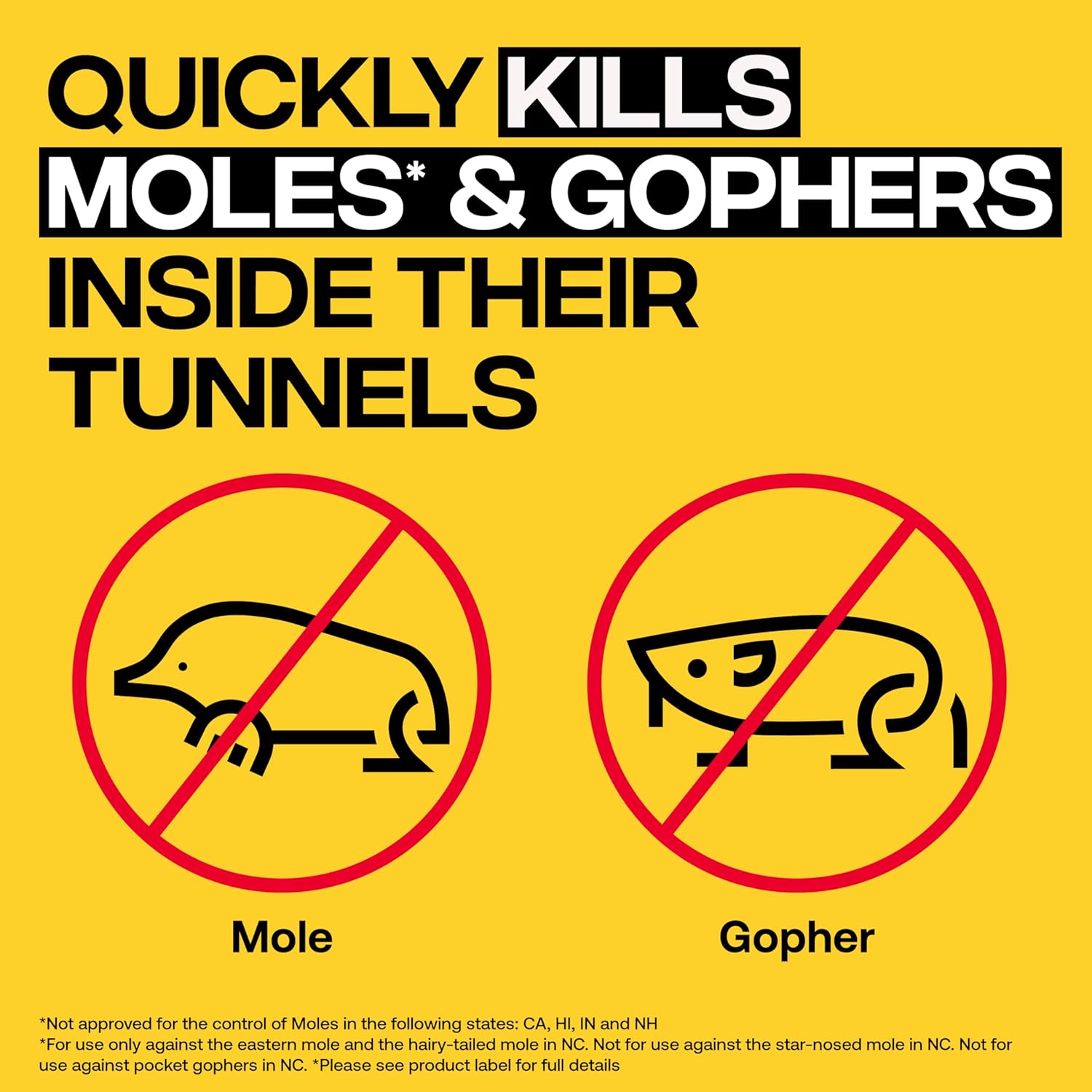 Victor Outdoor Mole & Gopher Poison Peanuts 4-Pack