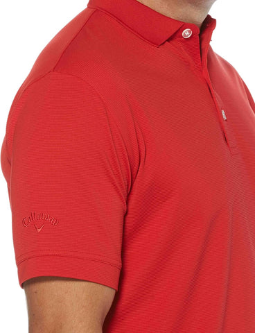 Callaway Men's Short Sleeve Ottoman Performance Golf Polo