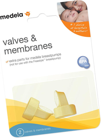 Medela Membranes for Pump in Style, Swing, Symphony, Sonata | 2Ct