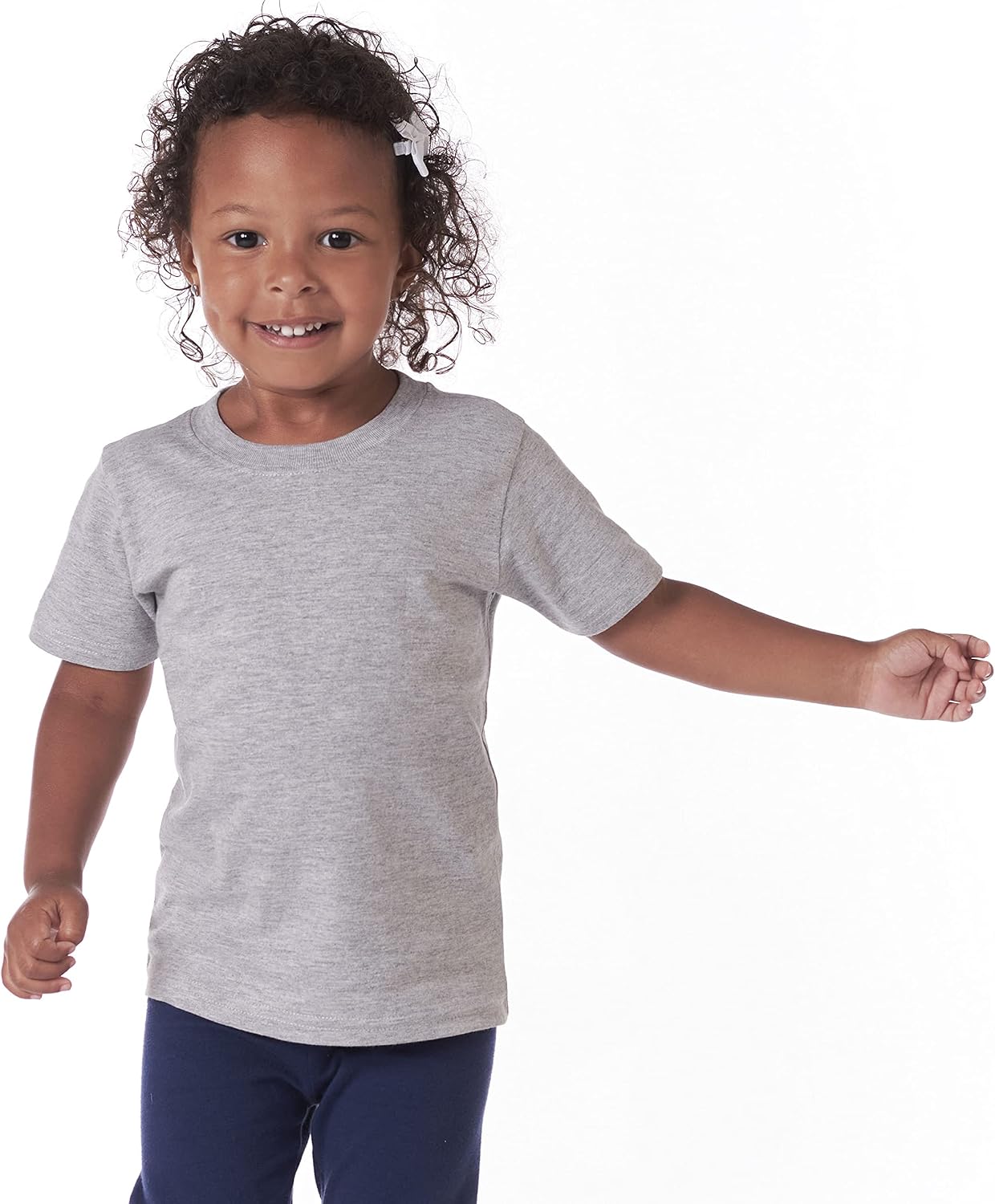 Gerber Baby & Toddler 5-Pack Solid Short Sleeve T-Shirts Jersey 160 GSM