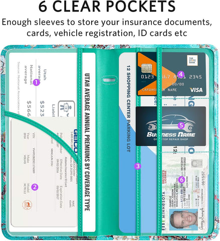 CoBak Car Registration and Insurance Holder