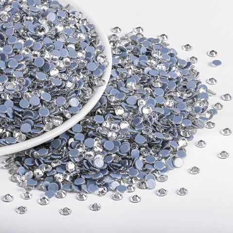 Beadsland Hotfix Rhinestones Bulk, Crystal, SS6, 14400pcs