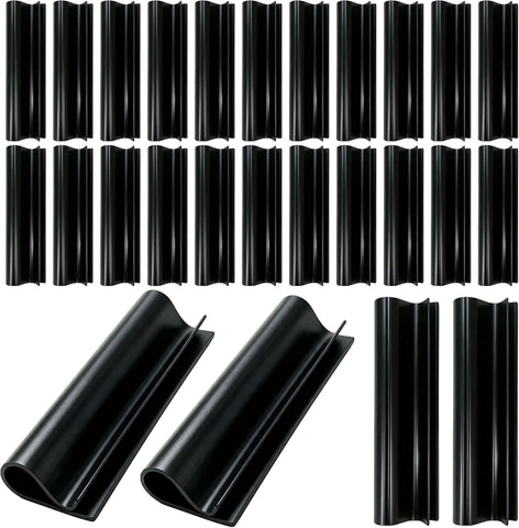 MCSAPIL 60 Pcs 4.7" Pool Cover Clips for Above Ground Pools,Black Pool Clips for Above Ground Pools,Clips for Pool Cover Above Ground