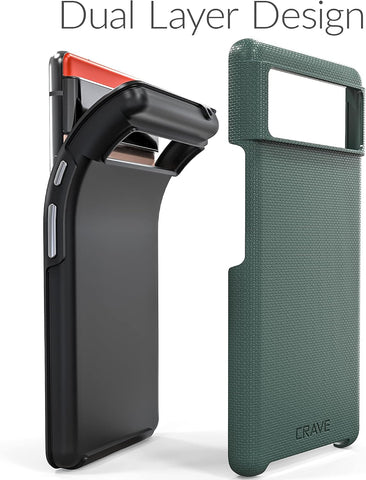 Crave Dual Guard for Google Pixel 6 Case - Forest Green