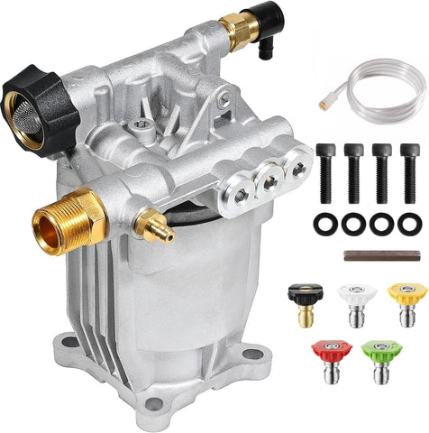 YAMATIC 3/4" Shaft Horizontal Pressure Washer Pump 3400 PSI 2.5 GPM