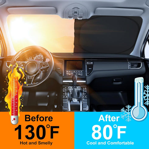 Windshield Sun Shade for 2015-2026 Ford F150 F-150 Accessories