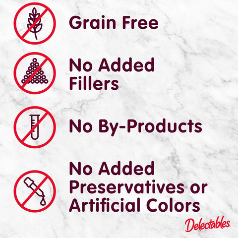Delectables Squeeze Up Variety Pack, Creamy Squeezable Puree, Lickable Wet Cat Treats, Grain Free, No Added Fillers, No By-Products, No Added Preservatives, 0.5 Ounces Tube, 144 Tubes Total, pack of 2