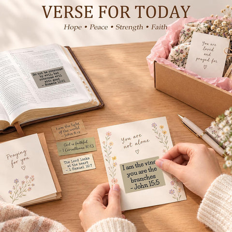 Bible Verse Stickers, Vintage Christian Quotes (240 PCS (Double Mix 3))
