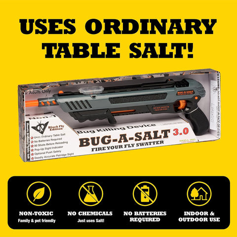 BUG-A-SALT Black Fly 3.0