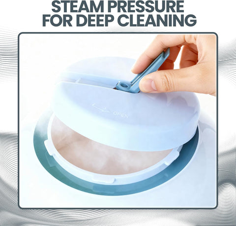 WonderWash Portable Washing Machine for Apartment & Tiny Spaces - Manual Hand Clothes Washer with Retro Design - Clean Laundry Anywhere with Our Countertop, Non-Electric, Small Washer - Blue