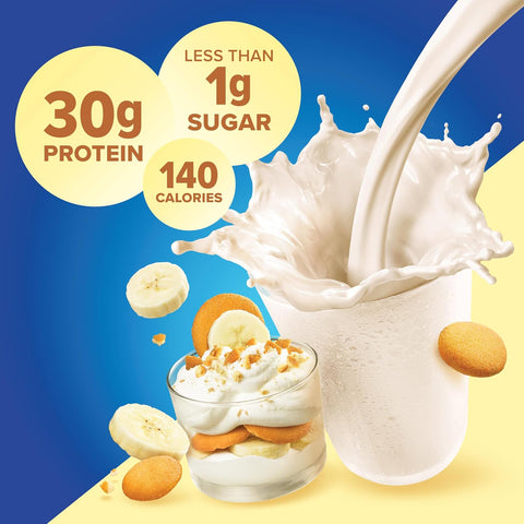 Pure Protein Banana Pudding Protein Shake, 30g Protein, 11oz, 12 Ct