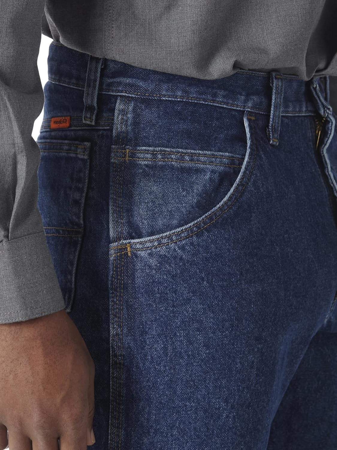Wrangler Men's Riggs Workwear Flame Resistant Relaxed Fit Jeans