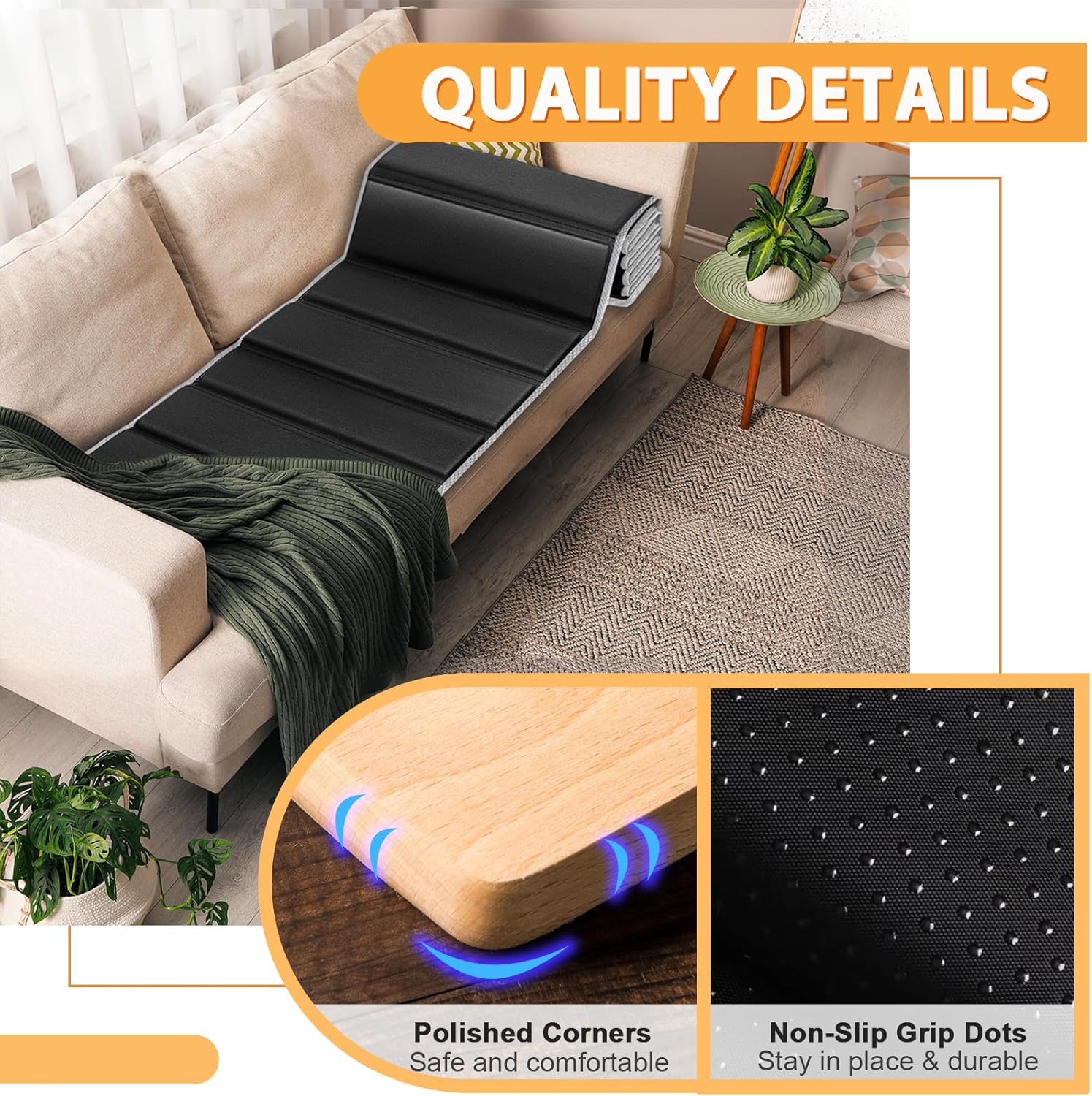 LAVEVE Heavy Duty Couch Cushion Support Board for Sagging Sectional Sofas