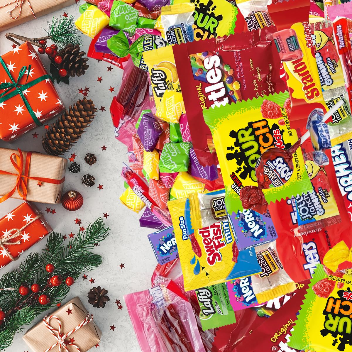 Bulk Candy Individually Wrapped, Halloween Candy, 5lb