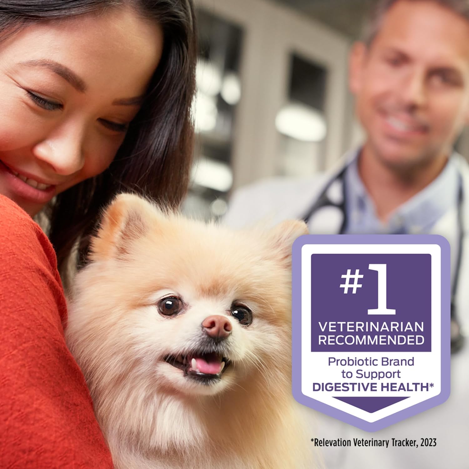 Purina Pro Plan Veterinary Supplements FortiFlora Probiotic Powder for Dogs, Daily Support for Digestive and Immune Health and Occasional Diarrhea
