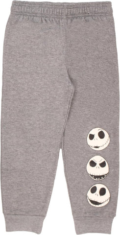 Disney Nightmare Before Christmas Boys Matching Sets Pullover Hoodie and Jogger Fleece Set Jack Skellington Graphic Logo