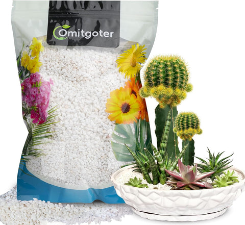 Horticultural Perlite for Plants 1qt, All Natural Horticultural Soil Additive Conditioner Mix, Improve Ventilation and Drainage, Enhance Soil Health and Root Growth