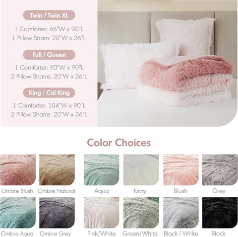 Intelligent Design Brielle Comforter Set, Full/Queen, 3 Piece, Blush