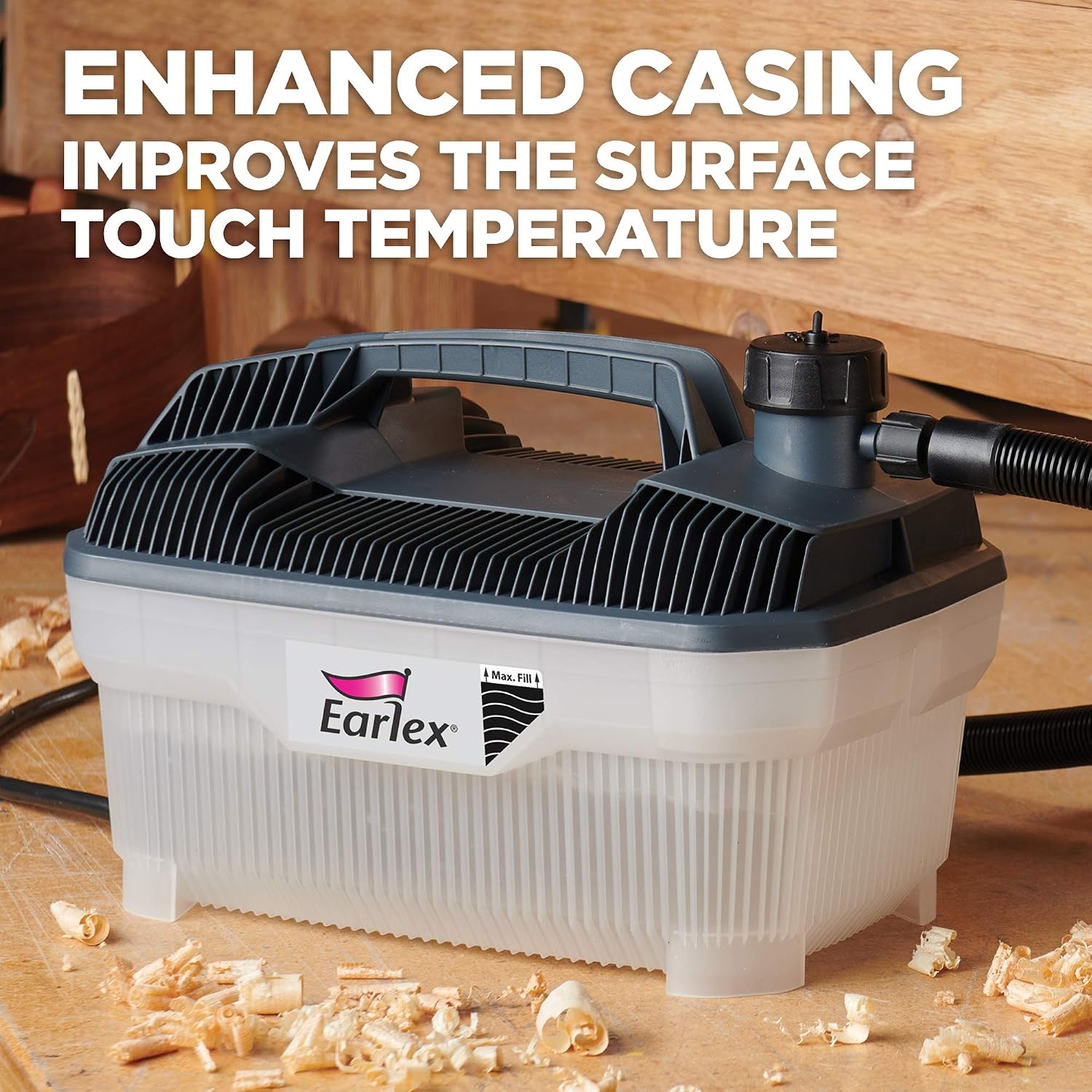 Earlex Steam Generator for Wood Bending with 12-Foot Hose