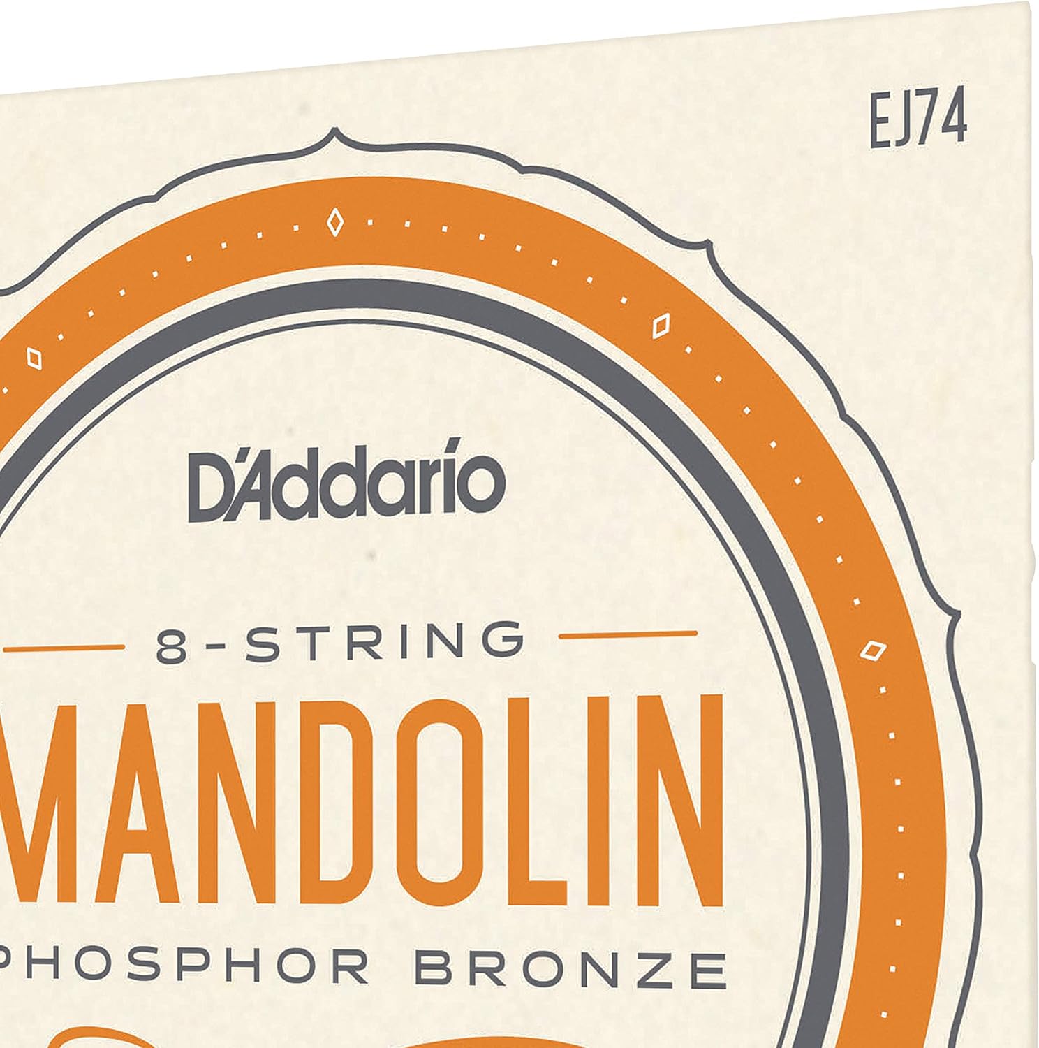 D'Addario Phosphor Bronze Mandolin Strings EJ74, 11-40