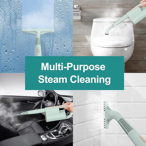 Newbealer Steam Mop & Detachable Handheld Cleaner, 1200W Floor Steamer
