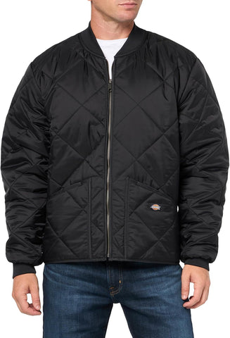 Dickies Men's Water Resistant Diamond Quilted Nylon Jacket