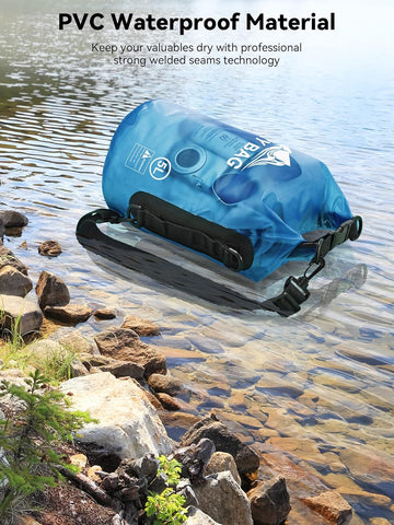 HEETA Dry Bag Waterproof Backpack with Phone Case 5L/10L/20L/30L/40L