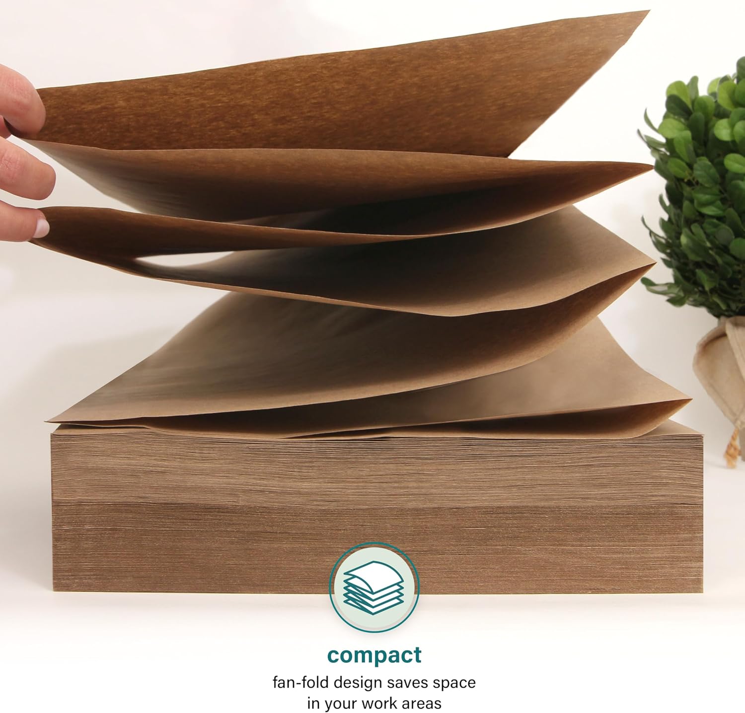 Elementree Brown Packing Paper Sheets for Moving & Shipping - 60-Carton Pallet (90,000 Sheets) - 14.5" x 11" - Sustainable Void Fill Packaging Made in the USA - Kraft Paper Thickness (00919PAL)