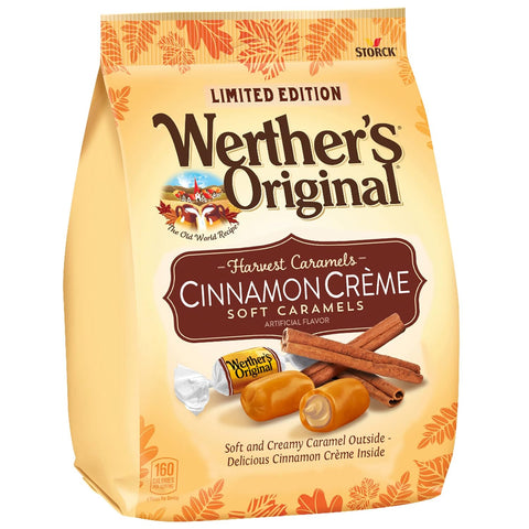 Werther's Original Soft Cinnamon Crème Caramels, 7.4 Oz Bag