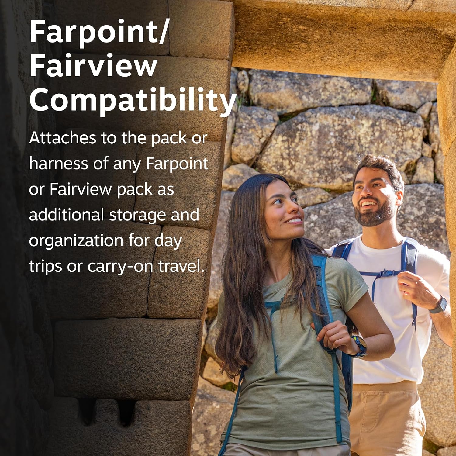 Osprey Farpoint Fairview Travel Daypack, Black OS