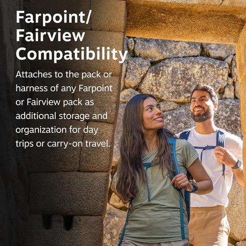 Osprey Farpoint Fairview Travel Daypack, Black OS