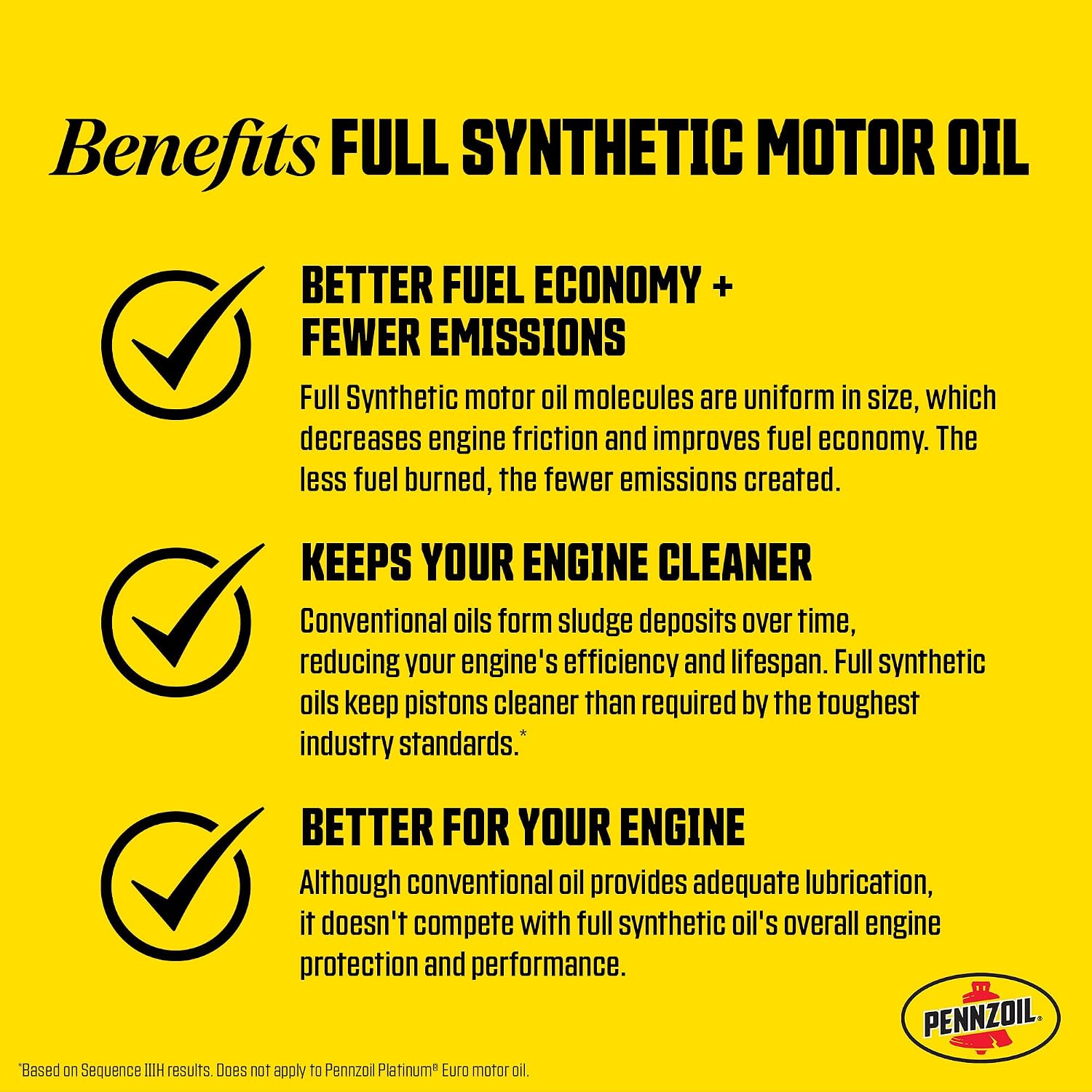 Pennzoil Platinum Euro L Full Synthetic 5W-30 Motor Oil, 1 Quart