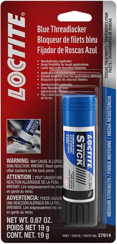 Loctite 37643 Blue Medium Strength Threadlocker Stick - 9 g