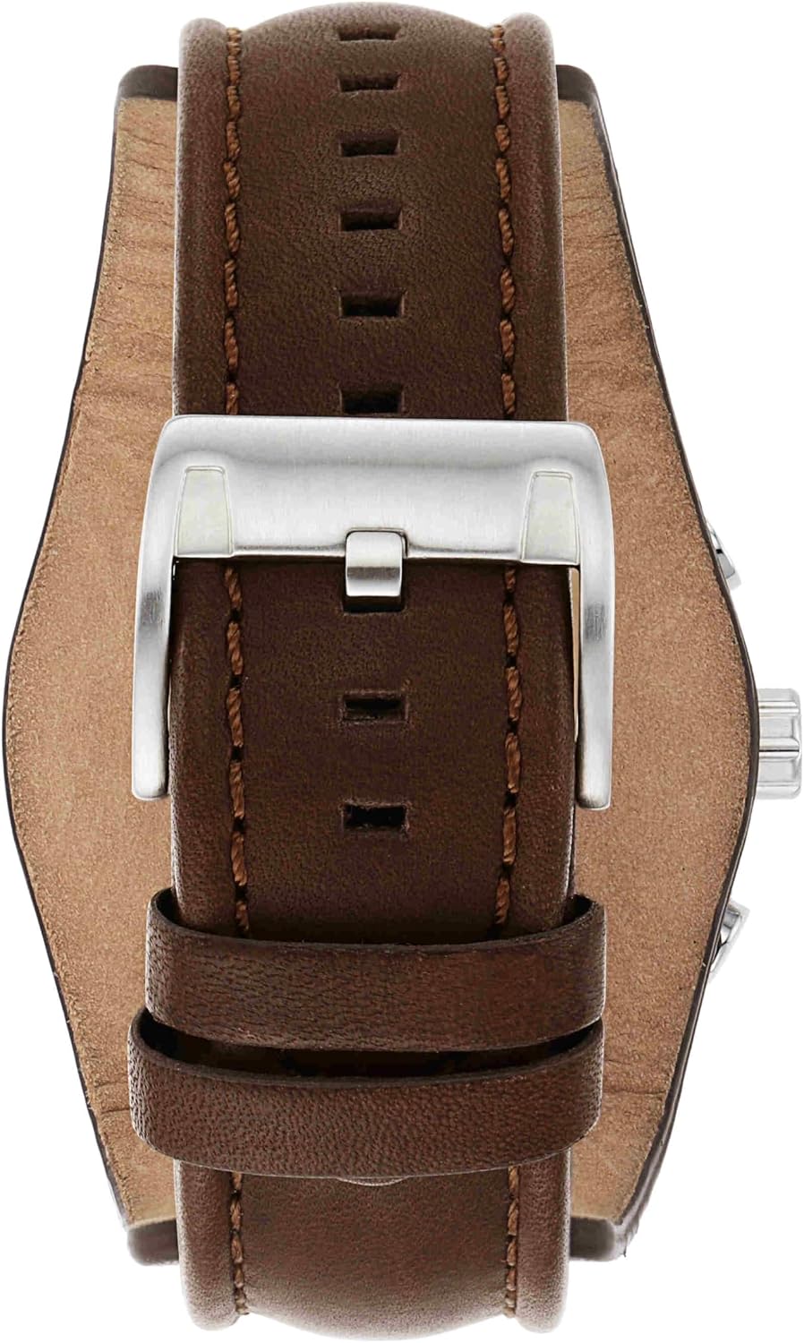 Fossil Coachman Quartz Chronograph Leather Watch for Men