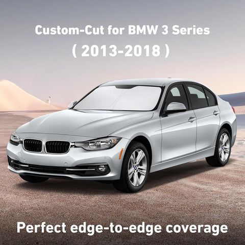 EcoNour Windshield Sunshade Compatible for BMW 3 Series 2013-2016 2017 2018