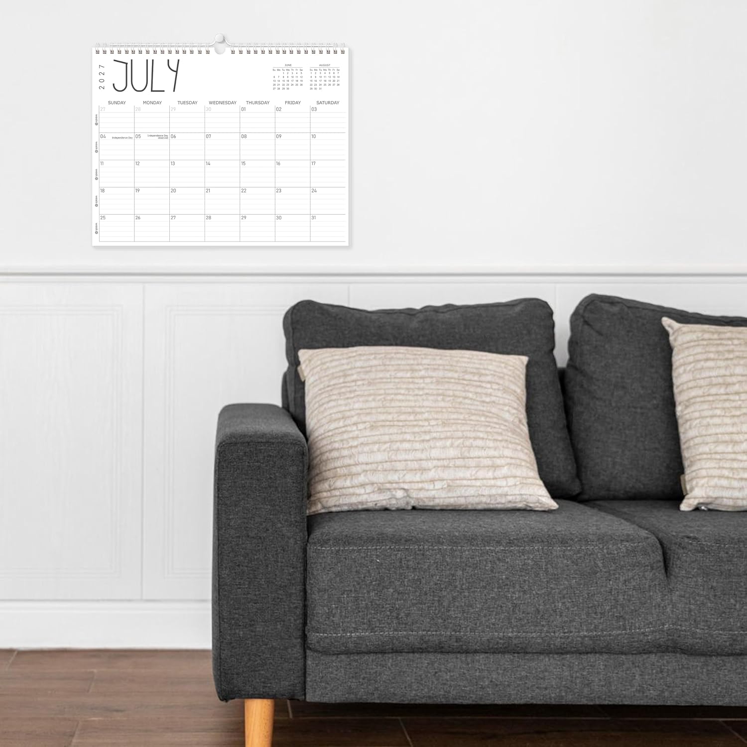 GuassLee Wall Calendar 2026-2028, 24 Months (Jun 2026-May 2028), 14"x11"