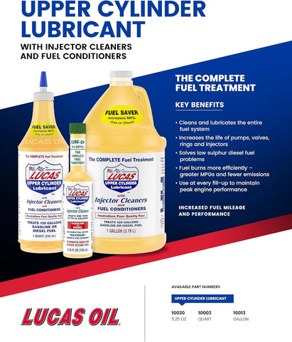 Lucas Oil 10003 Fuel Treatment - 1 Quart