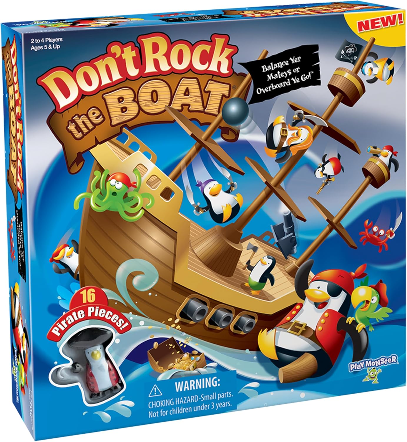 Don’t Rock the Boat Board Games for Family Night, Hand & Eye Coordination