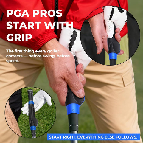 Golf Grip Trainer, Right-Hand Grip Corrector for Golf Club Grips